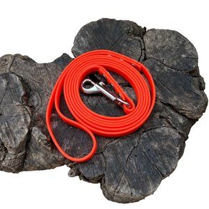 5' 8" USA Made Biothane Dog Leash - 1/2" width - waterproof, stink proof